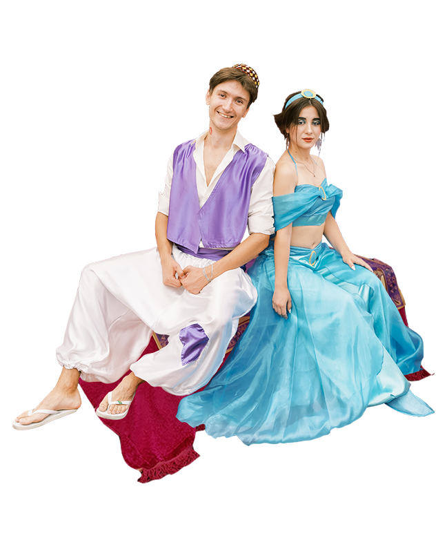 Принцесса Жасмин и Аладдин