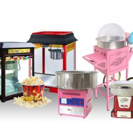 Сладкая вата и Попкорн