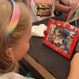 Декорирование рамки для фотографии